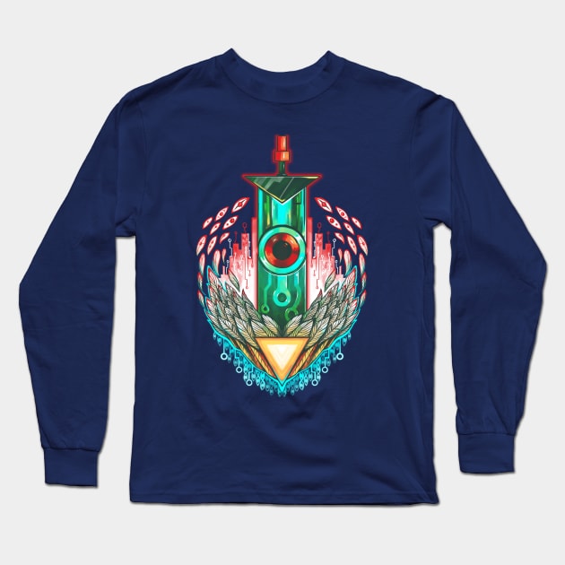 Cloudbank Crest: Sword Long Sleeve T-Shirt by njonestees